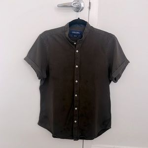 Zara Casual Short Sleeve Button Down